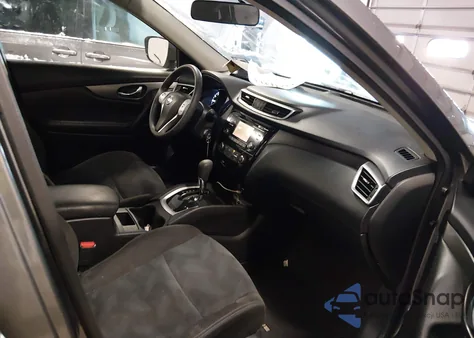 2015 Nissan Rogue S из США, поврежденный, VIN KNMAT2MV7FP544654